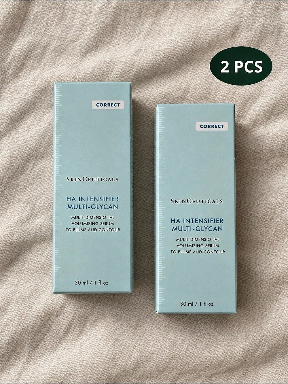 SkinCeuticals HA Intensifier Multi-Glycan Serum 2-Piece Set New